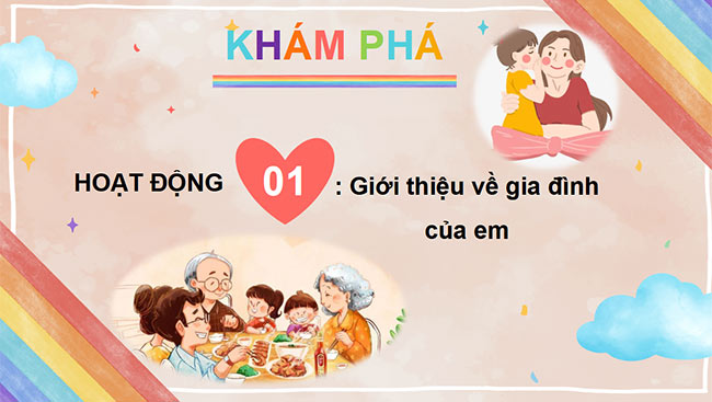 PowerPoint Tự nhiên và xã hội 2 Bài 5: Ôn tập chủ đề gia đình