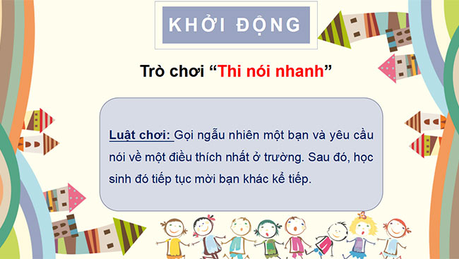 PowerPoint Tự nhiên và xã hội 2 Bài 6: Một số sự kiện ở trường em