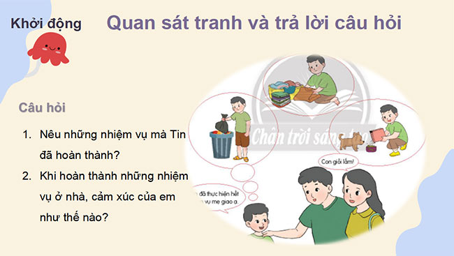 PowerPoint Đạo đức 3 Bài 4: Tích cực hoàn thành nhiệm vụ ở nhà