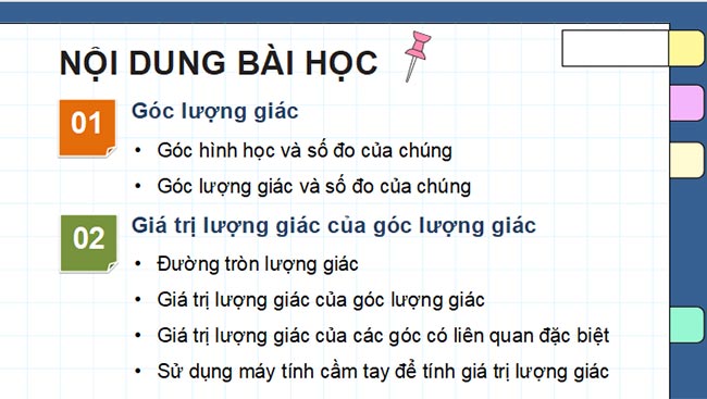 Powerpoint Toán 11 Cánh diều Học kì 1