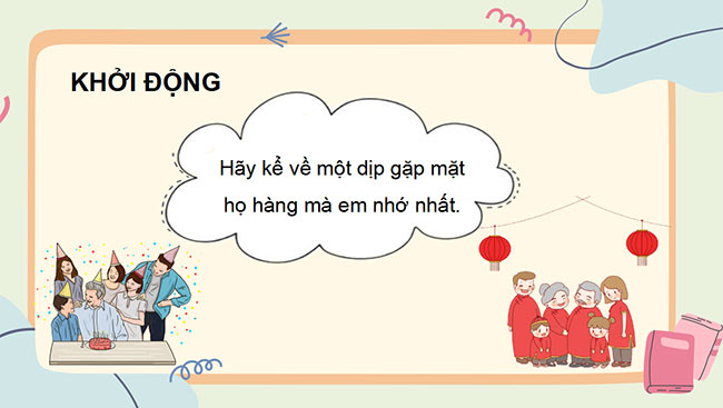 PowerPoint Tự nhiên và xã hội 3 Một số ngày kỉ niệm, sự kiện gia đình