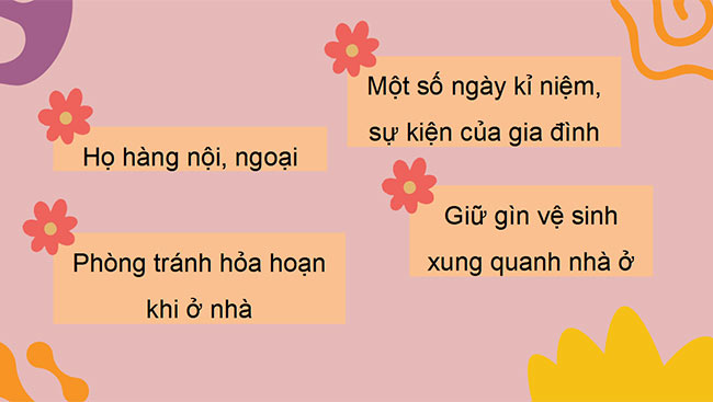 PowerPoint Tự nhiên và xã hội 3 Ôn tập chủ đề Gia đình