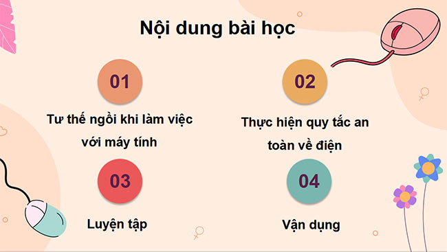 PowerPoint Bảo vệ sức khỏe khi dùng máy tính