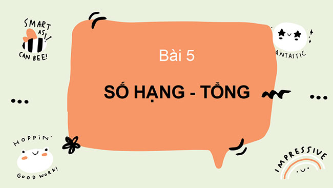 PowerPoint Số hạng - tổng