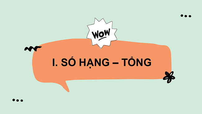 PowerPoint Số hạng - tổng