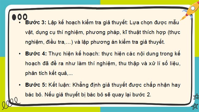 Phương pháp và kĩ năng học tập môn Khoa học tự nhiên