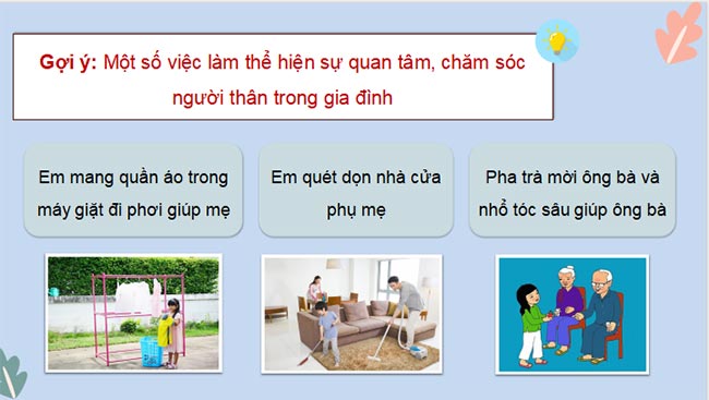 Trách nhiệm với gia đình