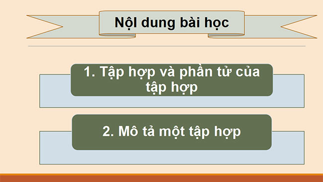 PowerPoint Toán 6 Bài 1: Tập hợp