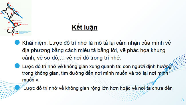 PowerPoint Địa lí 6 Bài 3: Lược đồ trí nhớ