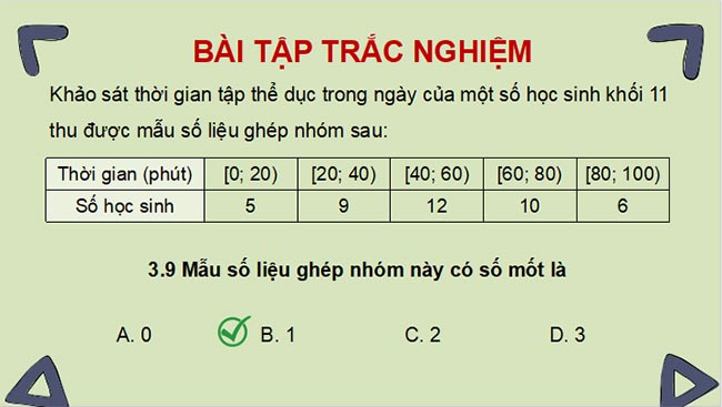 PowerPoint Toán 11 Bài tập cuối chương 3
