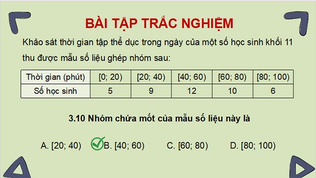 PowerPoint Toán 11 Bài tập cuối chương 3