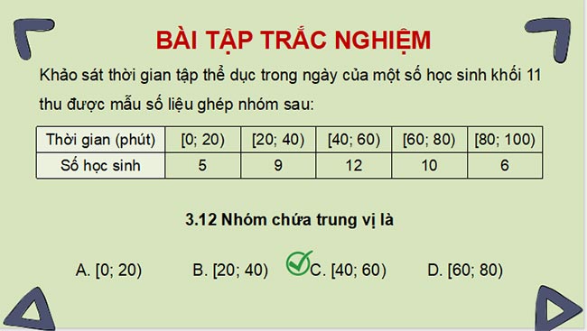PowerPoint Toán 11 Bài tập cuối chương 3