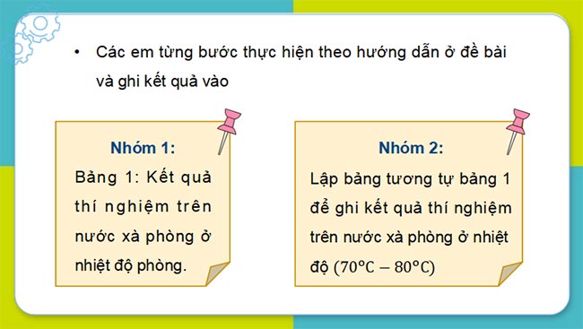 Lực căng mặt ngoài của nước