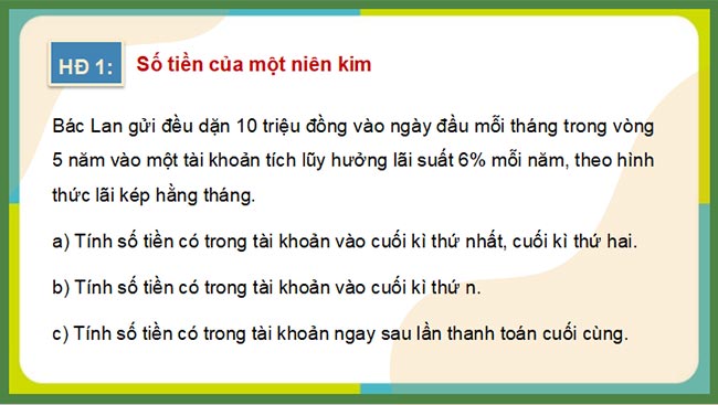 Một vài áp dụng của toán học trong tài chính 