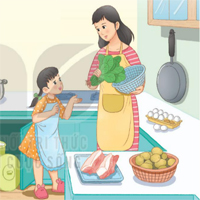 PowerPoint Tiếng Việt 3 Bài 6: Tập nấu ăn - Ôn chữ hoa B, C