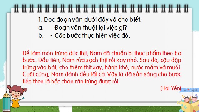 giao an tieng viet 3 bai 6 viet doan van ve cach lam mot mon an 5*470019