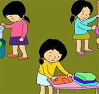 Giáo án Sinh hoạt dưới cờ lớp 2: Gọn gàng ngăn nắp