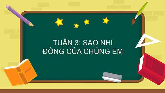 PowerPoint Hoạt động trải nghiệm 2 Tuần 3