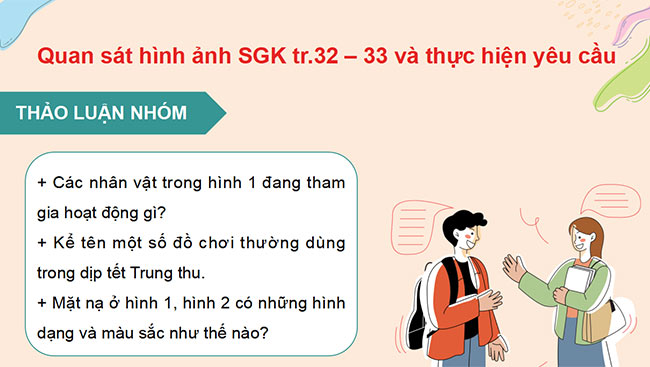 PowerPoint Mĩ thuật 5 Bài 7: Mặt nạ trung thu