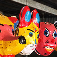 PowerPoint Mĩ thuật 5 Bài 8: Lễ hội hóa trang