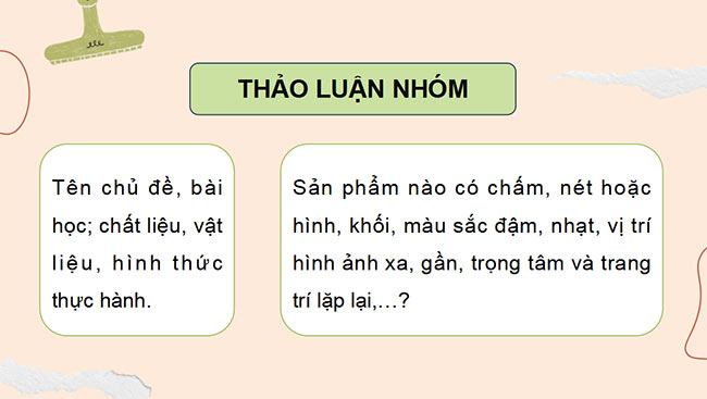 PowerPoint Mĩ thuật 5 Bài ôn tập: Cùng nhau ôn tập học kì 1