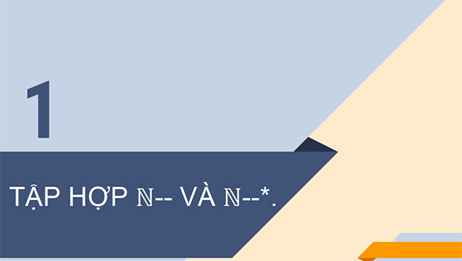 PowerPoint Toán 6 Bài 2: Tập hợp số tự nhiên. Ghi số tự nhiên