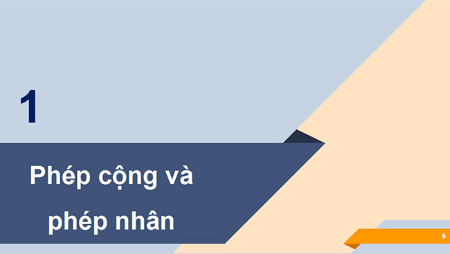 PowerPoint Toán 6 Bài 3: Các phép tính trong tập hợp số tự nhiên