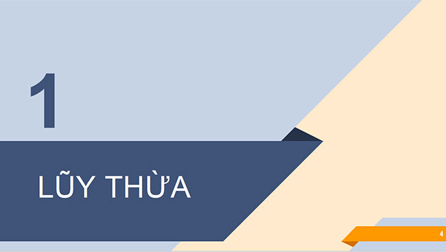 PowerPoint Toán 6 Bài 4: Lũy thừa với số mũ tự nhiên