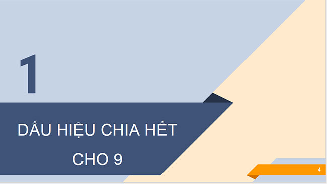 PowerPoint Toán 6 Bài 8: Dấu hiệu chia hết cho 3, cho 9