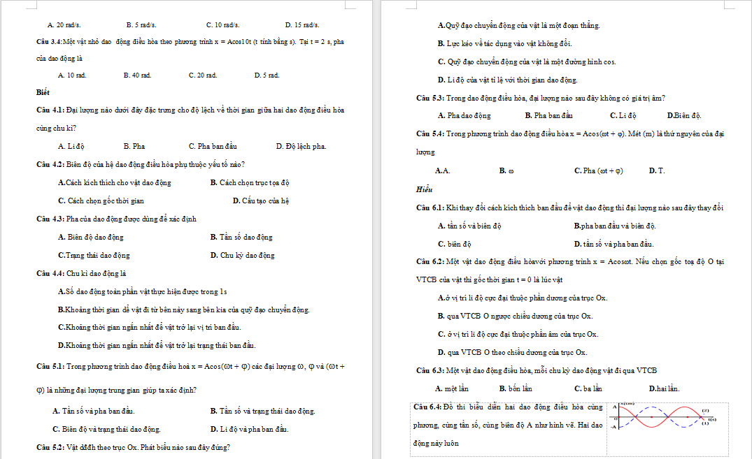 Đề cương ôn thi giữa học kì 1 Vật lí 11 Kết nối tri thức