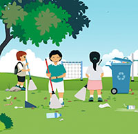 Giáo án Sinh hoạt dưới cờ lớp 2: Giữ gìn vệ sinh môi trường tuần 30