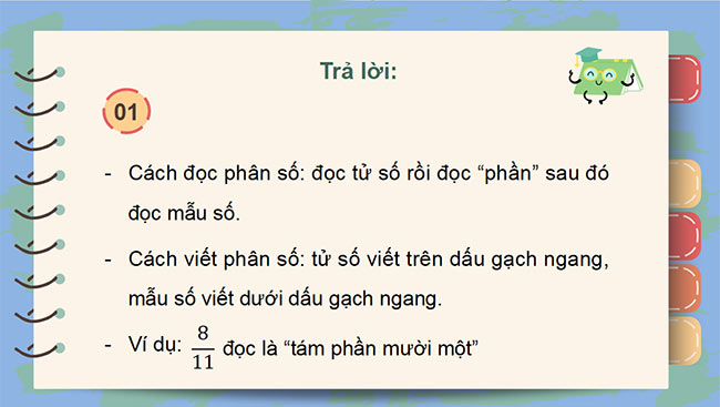 PowerPoint dạy thêm Toán 5 Bài 3: Ôn tập phân số