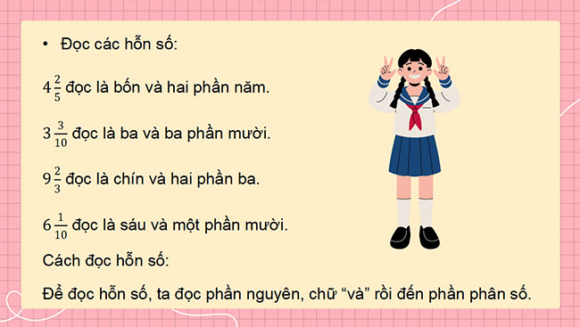 PowerPoint dạy thêm Toán 5 Bài 7: Hỗn số