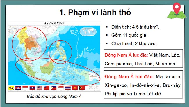Giáo án PowerPoint Địa lí 11 Kết nối tri thức Bài 11