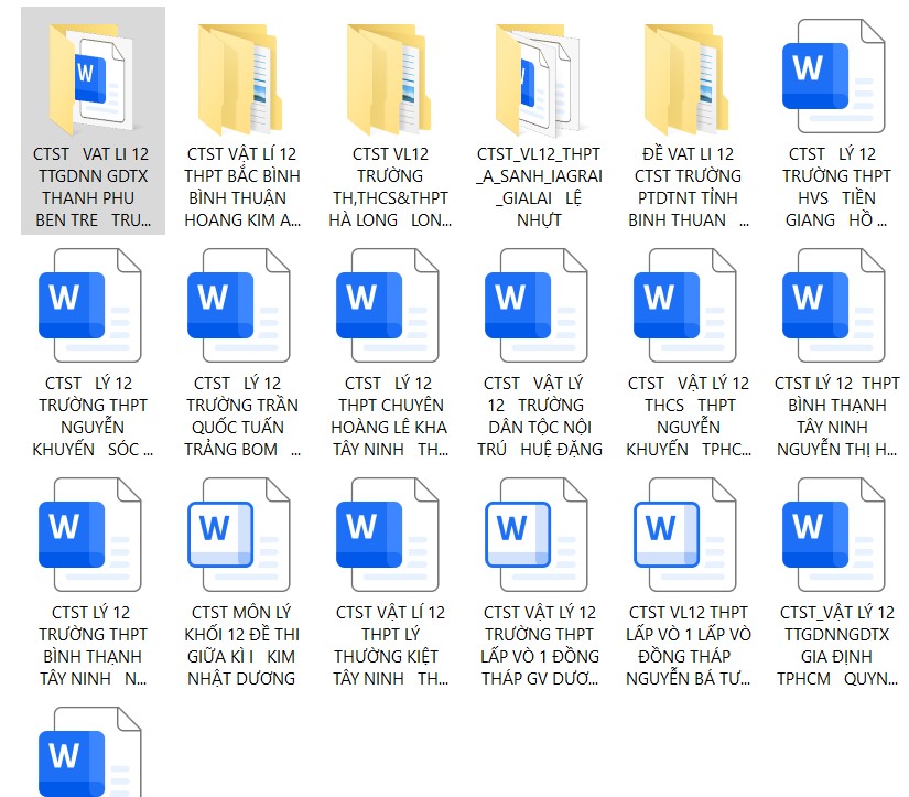  Đề kiểm tra giữa kì 1 Vật lí 12 Chân trời sáng tạo