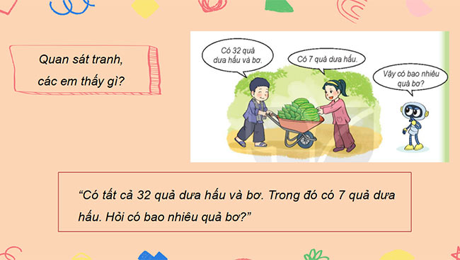 PowerPoint Bài 22: Phép trừ (có nhớ) số có hai chữ số cho số có một chữ số