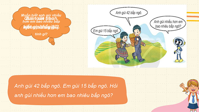 PowerPoint Bài 23: Phép trừ (có nhớ) số có hai chữ số cho số có hai chữ số