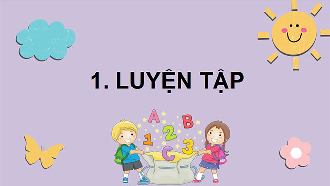 PowerPoint Luyện tập phép trừ (không nhớ) trong phạm vi 20