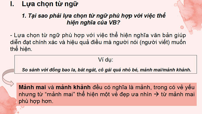 PowerPoint Ngữ văn 6 Bài 3: Thực hành tiếng Việt
