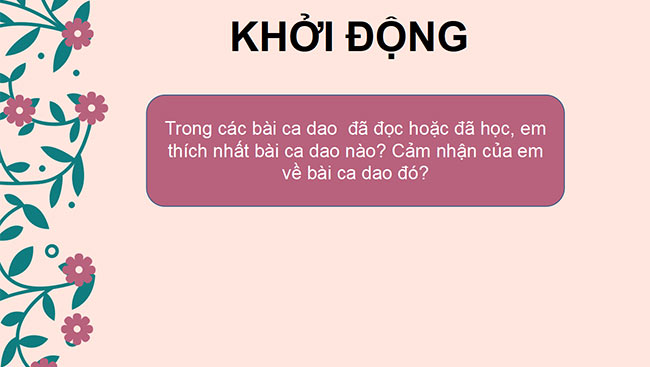 PowerPoint Ngữ văn 6 Bài 3: Viết đoạn văn ghi lại cảm xúc về một bài thơ lục bát