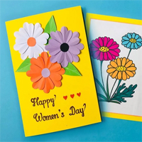 Thiệp gấp chúc mừng ngày Phụ nữ Việt Nam 20/10