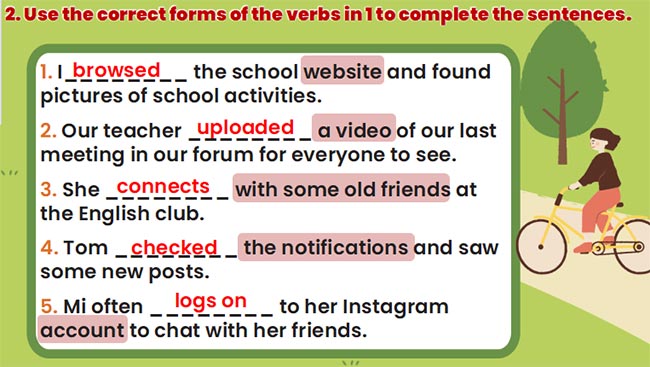 PowerPoint Tiếng Anh 8 Unit 3: A Closer Look 1
