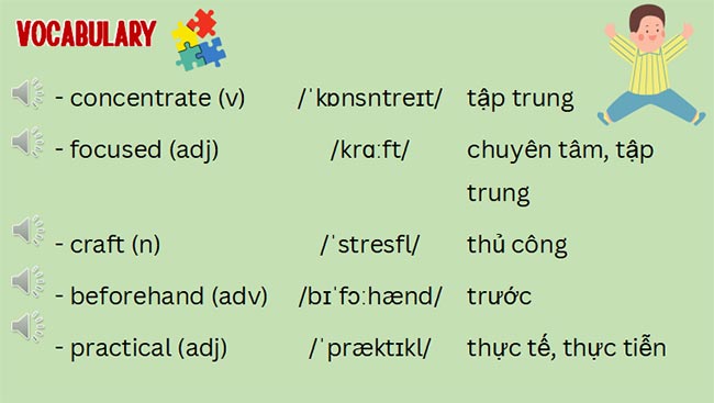 PowerPoint Tiếng Anh 8 Unit 3: Skills 1