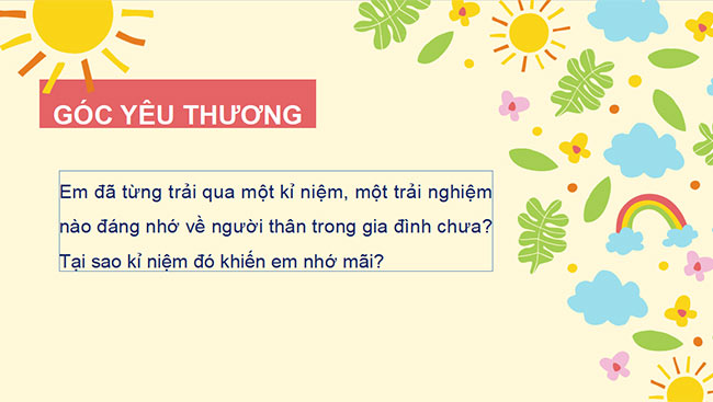 PowerPoint Ngữ văn 6 Bài 2: Kể lại một trải nghiệm đáng nhớ