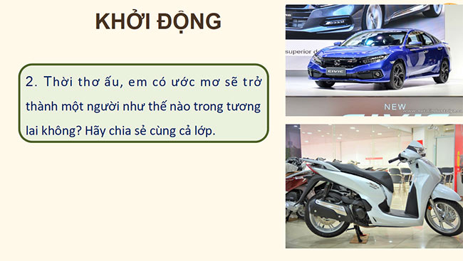 PowerPoint Ngữ văn 6 Bài 3: Thời thơ ấu của Hon-đa