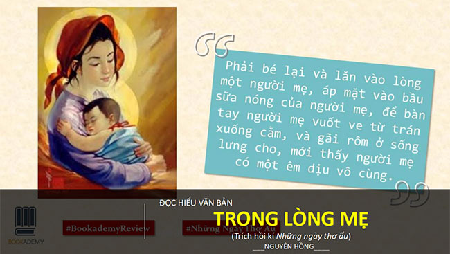 PowerPoint Ngữ văn 6 Bài 3: Trong lòng mẹ