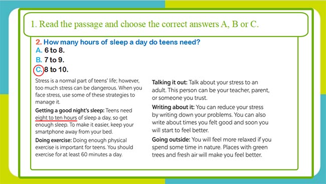 Giáo án Tiếng Anh 8 Review 1: Skills