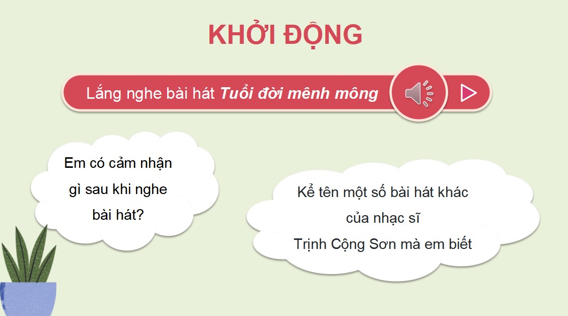 Giáo án điện tử Bài 1 Âm nhạc 9 Kết nối tri thức