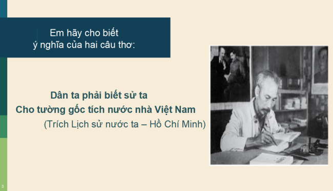 PowerPoint Lịch sử 6 Bài 1: Lịch sử là gì?