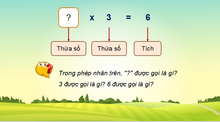 Bài 13: Tìm thành phần trong phép nhân, phép chia